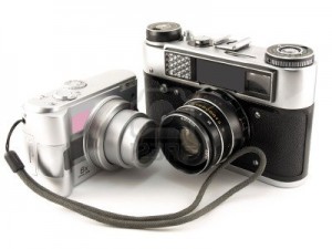 6396096-old-films-camera-and-digital-camera