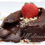 Chocolate Nutella Molten Lava Cake