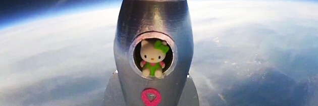 Sending Hello Kitty to Space