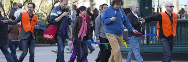 Seeing Eye People For Texting and Walking