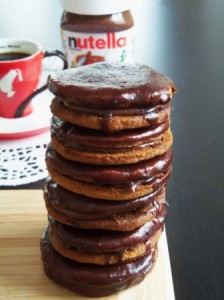 Nutella Filled Cookies